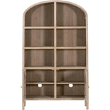 Cane Modern Styled Wooden Storage Bookcase