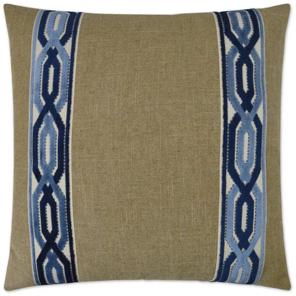 Cannes Blue Throw Pillow With Insert - LOOMLAN - D.V. Kap - Throw Pillows