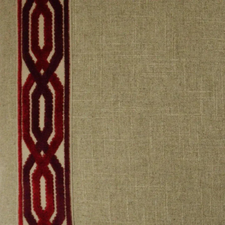 Cannes Red Throw Pillow With Insert - LOOMLAN - D.V. Kap - Throw Pillows