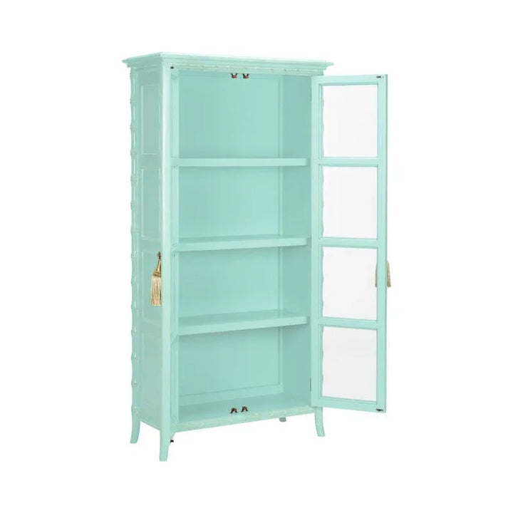 Cape Cod Linen Green Cabinet - LOOMLAN - Wildwood - Accent Cabinets