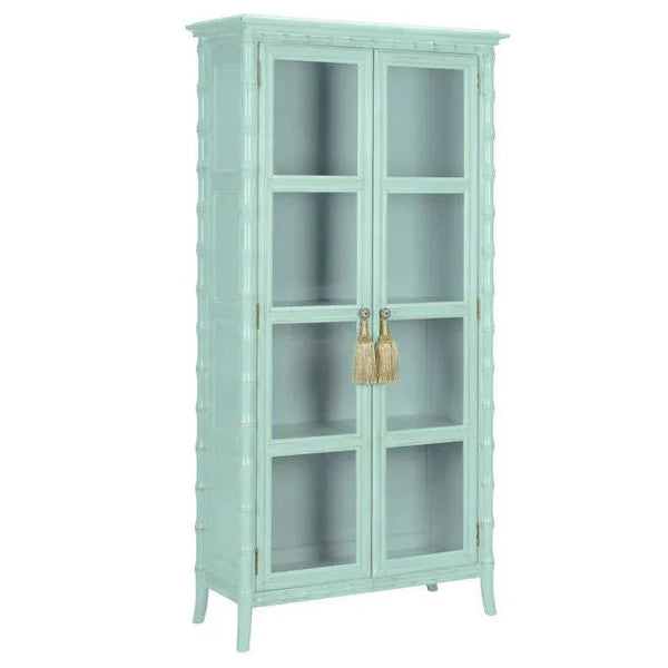 Cape Cod Linen Green Cabinet - LOOMLAN - Wildwood - Accent Cabinets