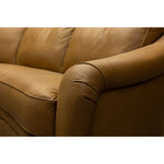 Capri Luxurious Leather Comfort Sectional