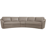 Capri Luxurious Leather Comfort Sectional