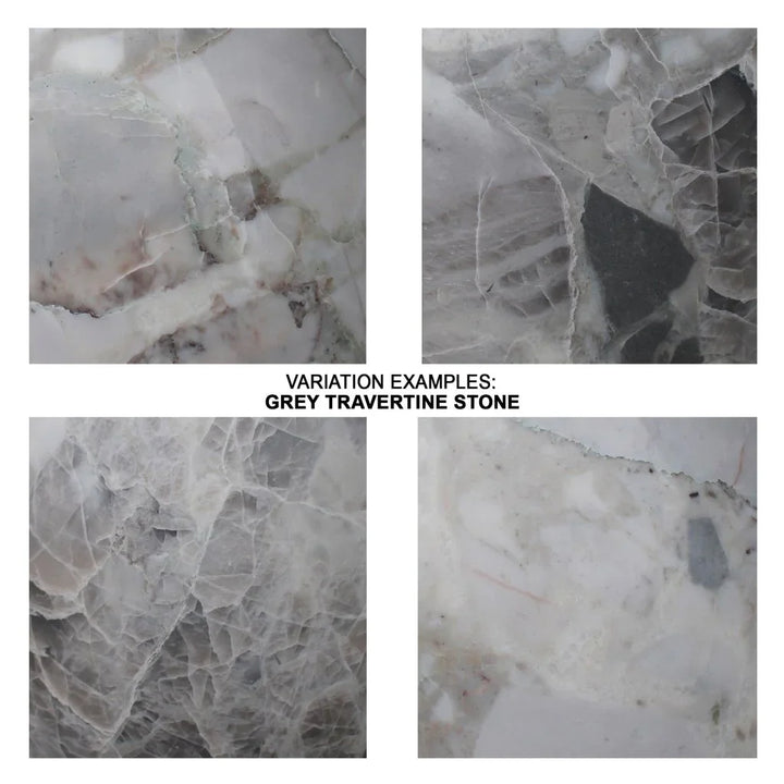 Capsule Travertine Table Lamp Home Lighting - LOOMLAN - Jamie Young - Table Lamps