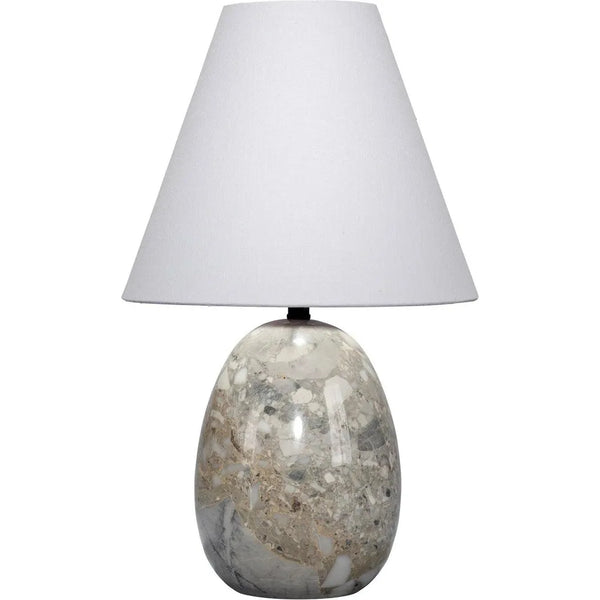 Capsule Travertine Table Lamp Home Lighting