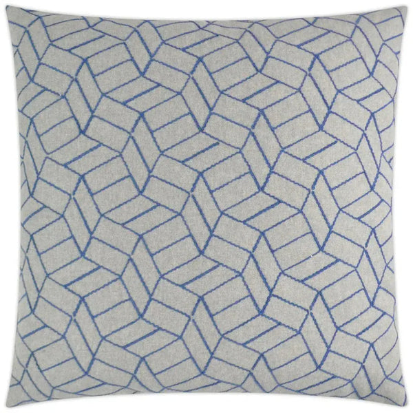 Caramba Sapphire Grey Throw Pillow Insert - LOOMLAN - D.V. Kap - Throw Pillows