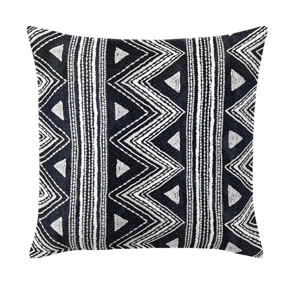 Carbato Quarry Handmade Outdoor Pillow-Outdoor Pillows-Earnest Collection-20" Square-LOOMLAN