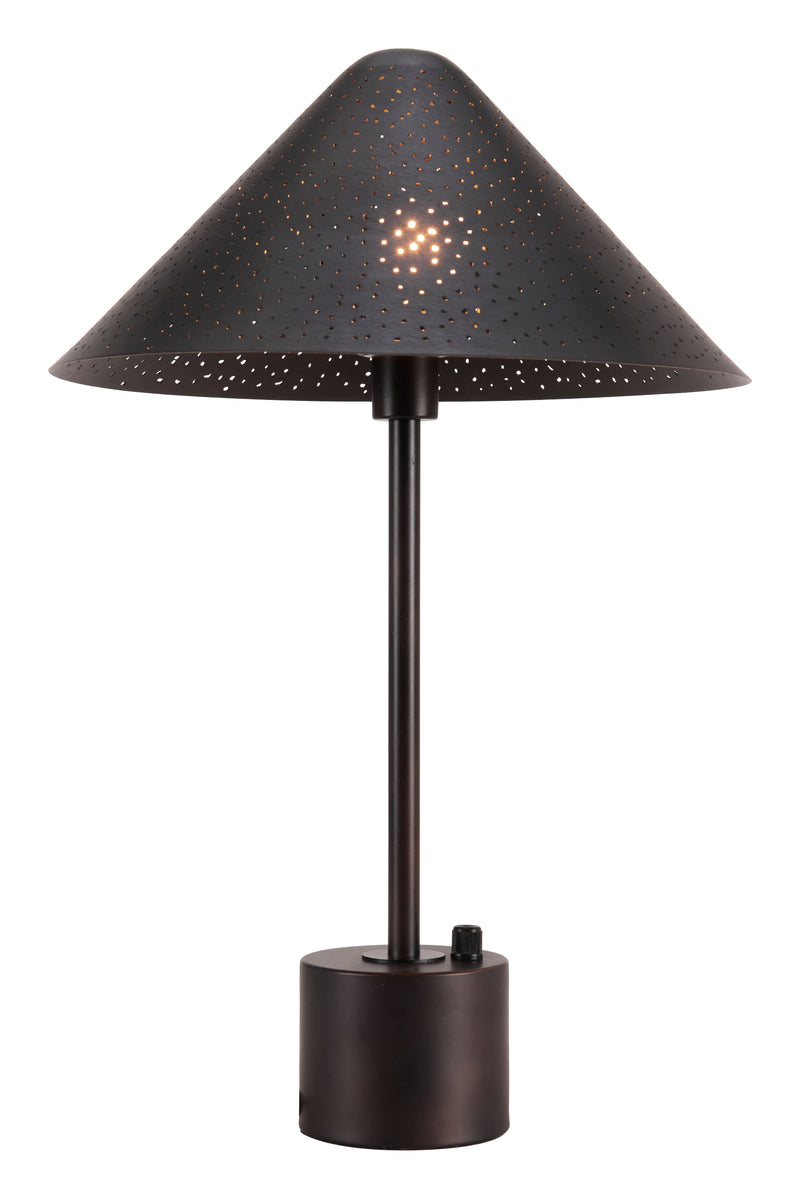 Cardo Table Lamp Bronze-Table Lamps-Zuo Modern-LOOMLAN