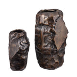 Carmelo Cast Aluminum Vases (Set Of 2)