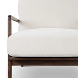 Carmelo Linen Upholstered Accent Arm Chair