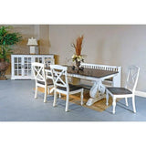 Carriage House Slat Back Bench Dining Benches LOOMLAN By Sunny D