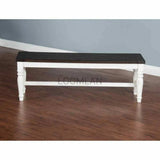 Carriage House Wood Bench Kitchen or Entryway Dining Benches LOOMLAN By Sunny D