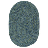 Carrington Tweed Modern Oval Outdoor Rugs