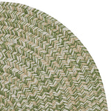 Carrington Tweed Modern Oval Outdoor Rugs