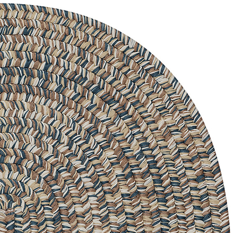 Carrington Tweed Modern Oval Outdoor Rugs