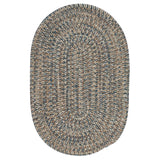 Carrington Tweed Modern Oval Outdoor Rugs