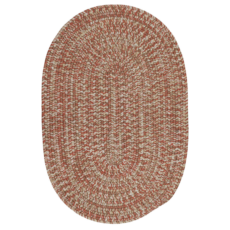 Carrington Tweed Modern Oval Outdoor Rugs