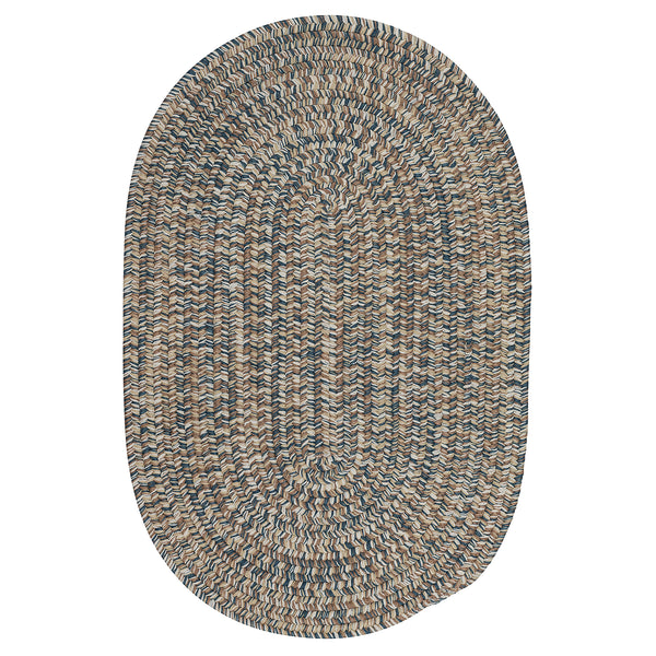 Carrington Tweed Modern Round Outdoor Rugs