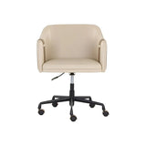 Carter Leather Office Armchair-Office Chairs-SUNPAN-LOOMLAN