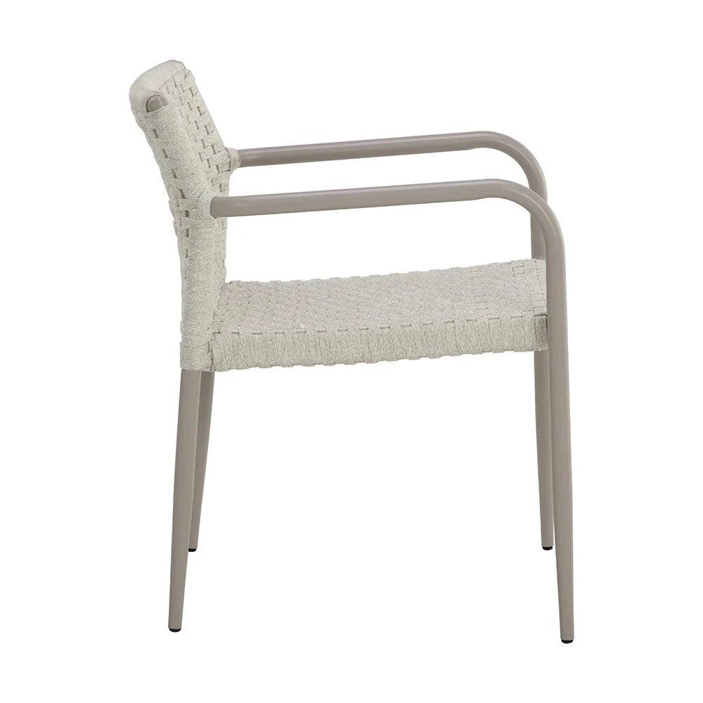 Casella Stackable Dining Armchair Cream - Classic 2PC