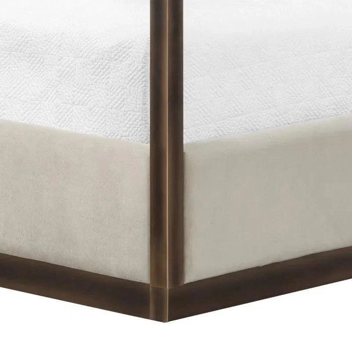 Casette Canopy Bed King Stain Resistant - LOOMLAN - SUNPAN - Beds