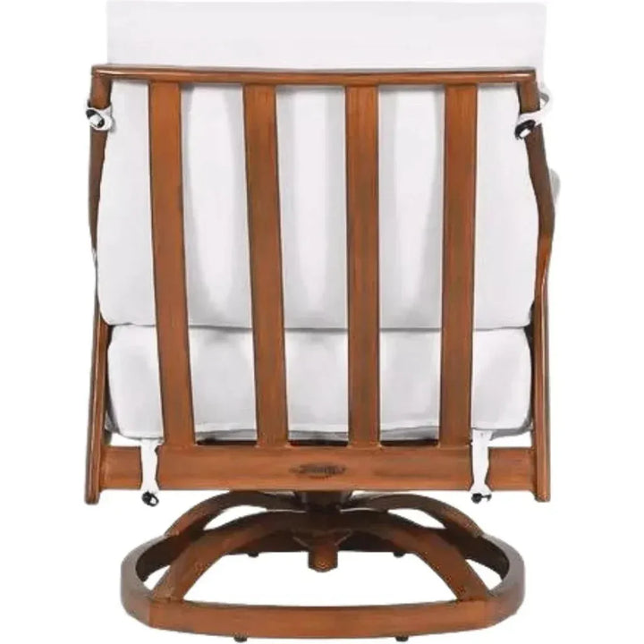 Mid-Century Modern Swivel Rocker Outdoor Lounge Chair | – LOOMLAN