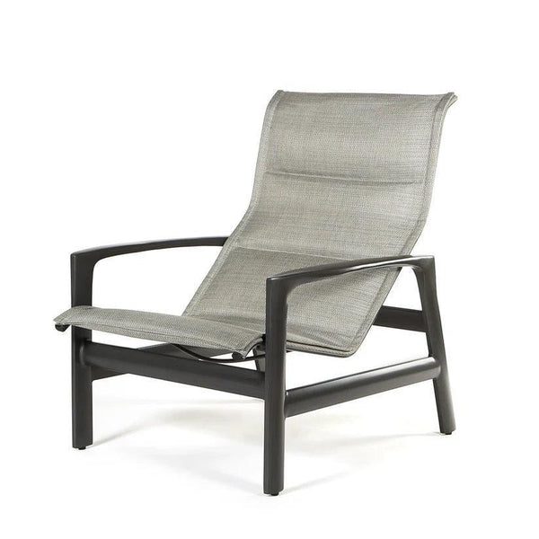 Castelle Berkeley Padded Sling Lounge Chair-Outdoor Lounge Chairs-Castelle-LOOMLAN