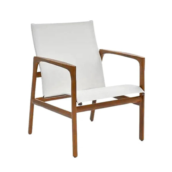 Castelle Berkeley Sling Dining Chair-Outdoor Dining Chairs-Castelle-LOOMLAN