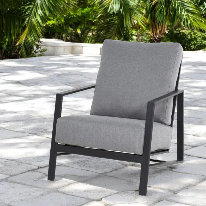 Castelle Prism Lounge Chair Made in USA-Outdoor Lounge Chairs-Castelle-LOOMLAN
