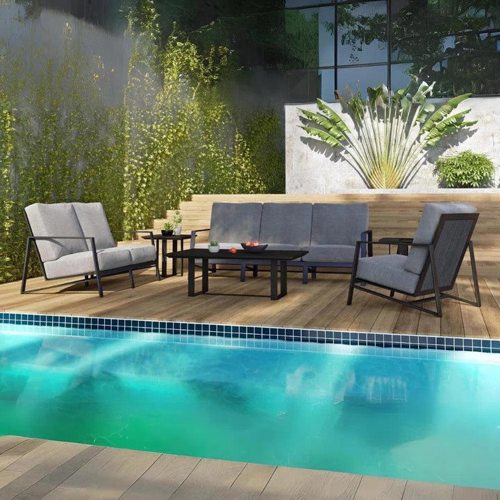 Castelle Prism Loveseat Deep Made in USA - LOOMLAN - Castelle - Outdoor Sofas & Loveseats