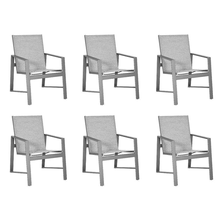Castelle Prism Sling Dining Chair-Outdoor Dining Chairs-Castelle-LOOMLAN