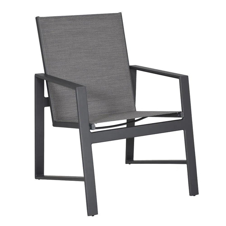 Castelle Prism Sling Dining Chair-Outdoor Dining Chairs-Castelle-LOOMLAN