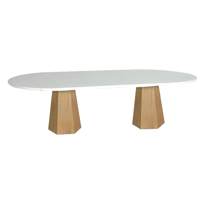 Nicolya Outdoor Oval Dining Table