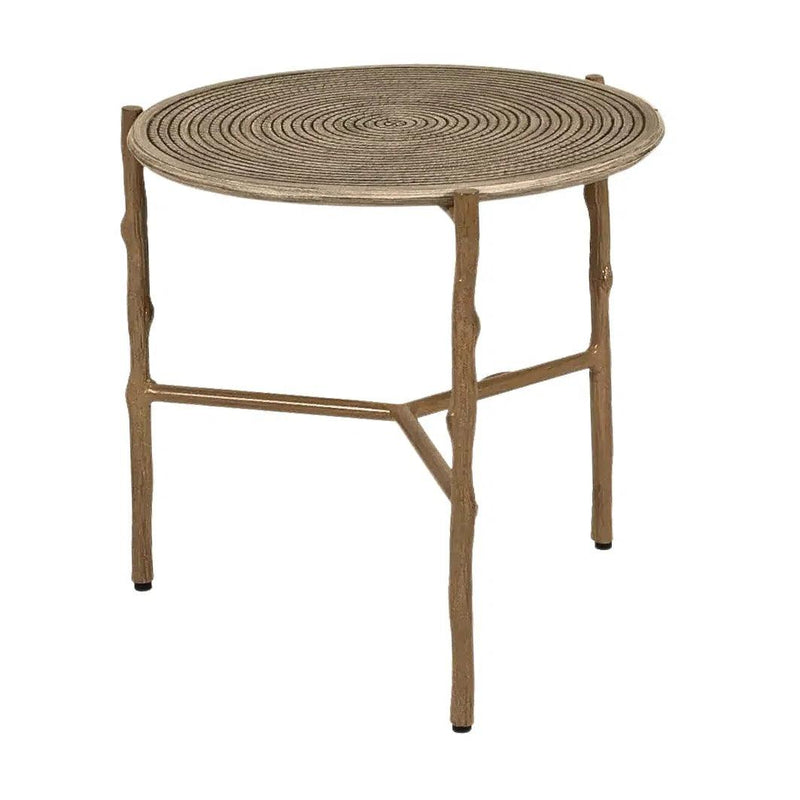 Castelle Twig Legs Aluminum Side Table