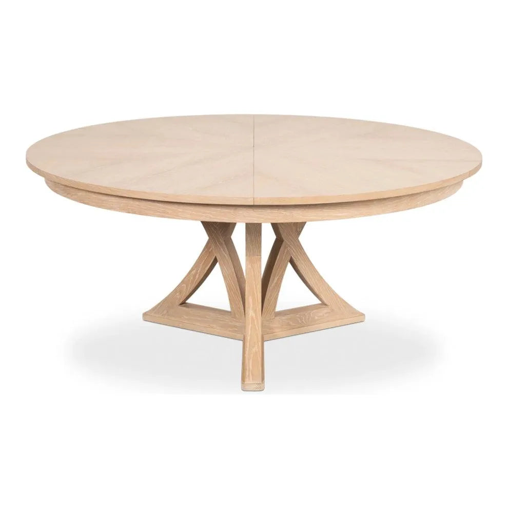 Casual Jupe Extendable Round Dining Table