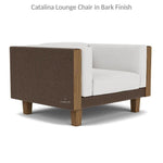 Catalina Lounge Chair All Weather Wicker & Teak Wood