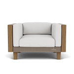 Catalina Lounge Chair All Weather Wicker & Teak Wood