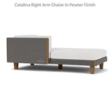 Catalina Right Chaise Sectional Sofa Wicker-Outdoor Modulars-Lloyd Flanders-LOOMLAN