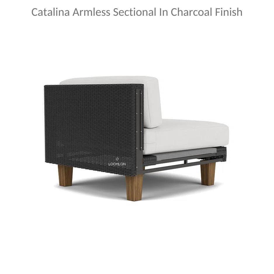 Catalina Sectional Component All Weather Wicker & Teak