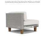 Catalina Sectional Component All Weather Wicker & Teak