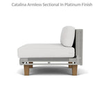 Catalina Sectional Component All Weather Wicker & Teak