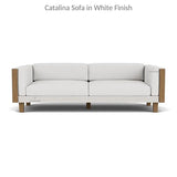 Catalina Sofa All Weather Wicker & Teak Furniture-Outdoor Sofas & Loveseats-Lloyd Flanders-LOOMLAN