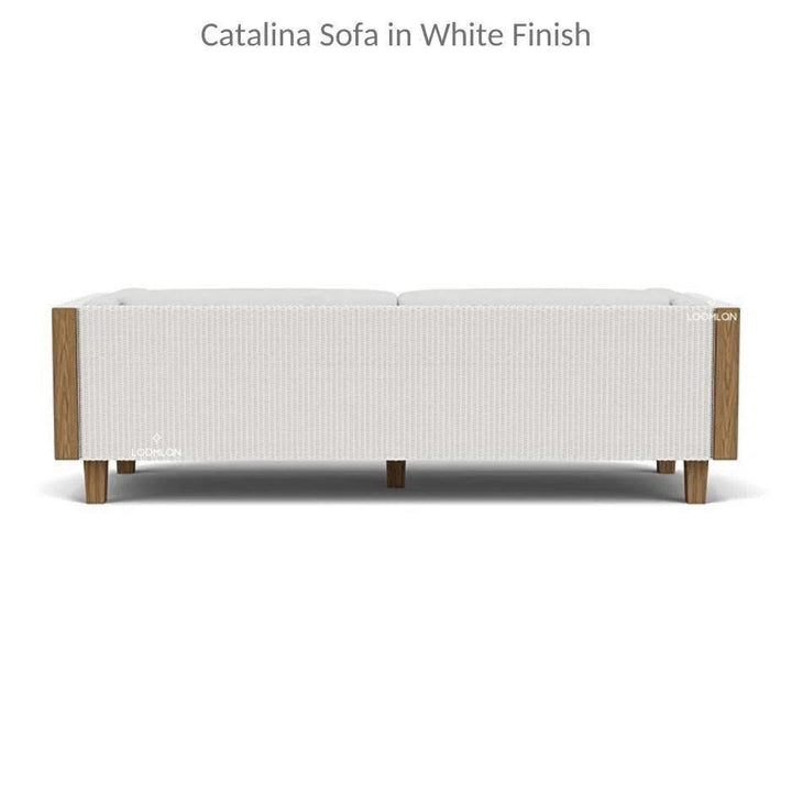 Catalina Sofa All Weather Wicker & Teak Furniture - LOOMLAN - Lloyd Flanders - Outdoor Sofas & Loveseats