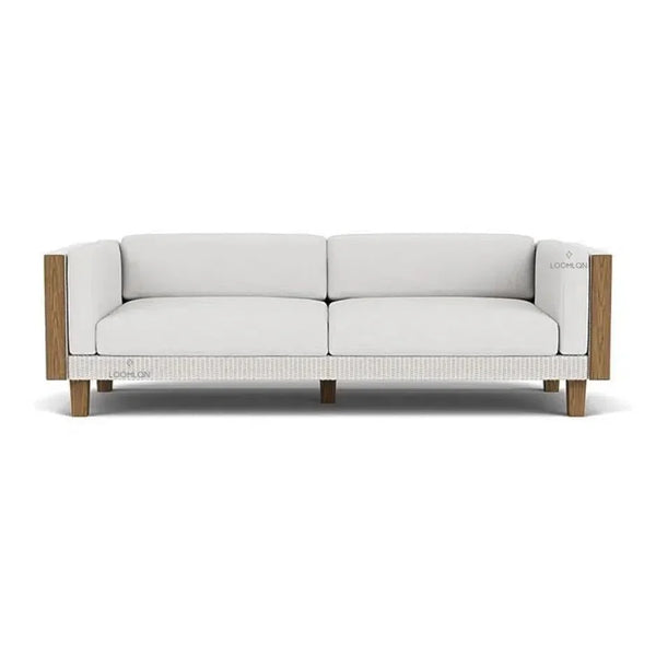 Catalina Sofa All Weather Wicker & Teak Furniture - LOOMLAN - Lloyd Flanders - Outdoor Sofas & Loveseats