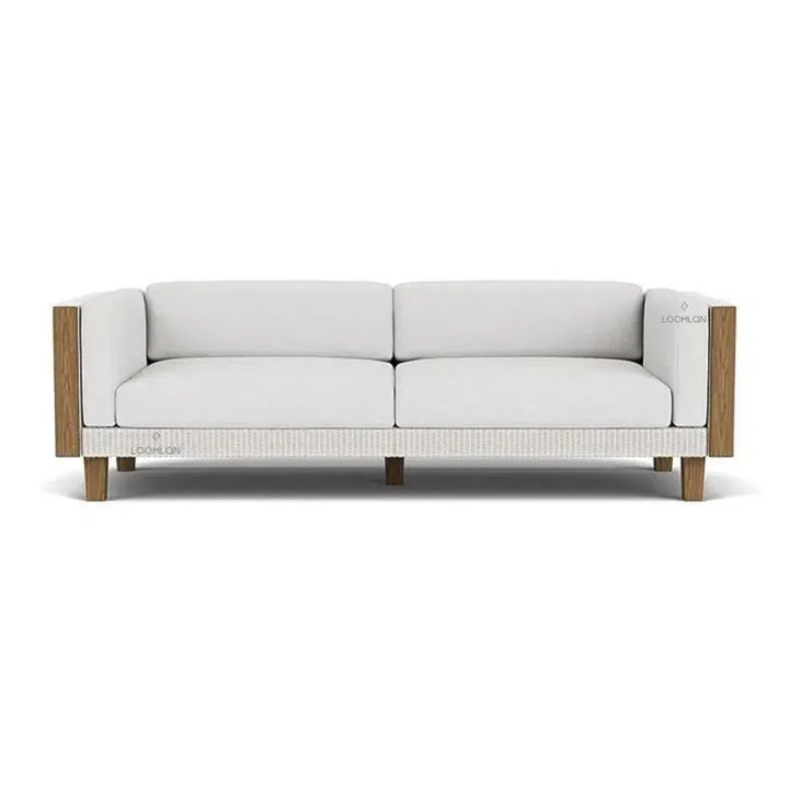 Catalina Sofa All Weather Wicker & Teak Furniture - LOOMLAN - Lloyd Flanders - Outdoor Sofas & Loveseats