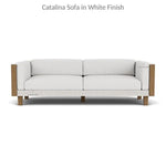 Catalina Wicker Lounge Set Sofa Chairs & Ottomans