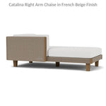 Catalina Wicker Sectional Right Chaise Made USA