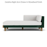 Catalina Wicker Sectional Right Chaise Made USA