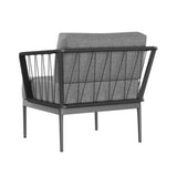 Catania Fabric Beautiful Armchair-Outdoor Lounge Chairs-SUNPAN-LOOMLAN