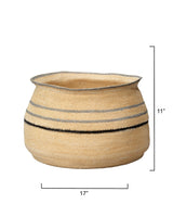 Caterpillar Basket-Vases & Jars-Jamie Young-LOOMLAN